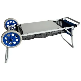 Marbueno Summer 108x51x51 Cm Faltbarer Und Transformierbarer Strandwagen - Blue / Grey - One Size