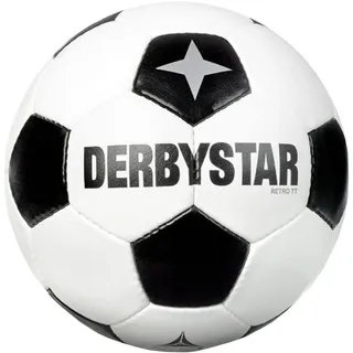 derbystar Retro Tt V21 Fußball Weiss Schwarz 5