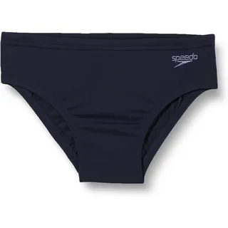 Speedo Boys Eco Endurance+ 6,5 cm Badehose Swim Briefs, Navy, 7-8 Jahre EU