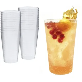 Silverkitchen Plastikbecher 0,4 l Klar 20 St.