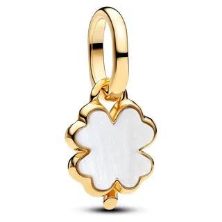 Pandora Weißer Glücksklee Gold/Zirkonia 764564C01