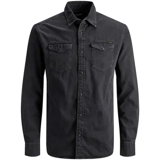 JACK & JONES Jeanshemd »SHERIDAN SHIRT« Jack & Jones Black