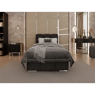 Homesy Zaira 90 x 200 cm Schwarz