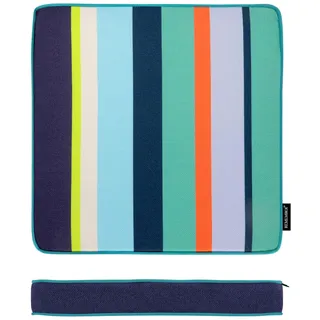 Remember Sitzkissen, B 40 x T 40 x H 5 cm, Polyester – Weiches Sitzkissen für Stuhl oder Bank, dekoratives Wohnkissen für Küche, Balkon oder Terrasse