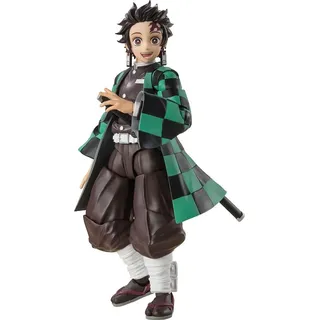 Bandai Tamashii Nations Demon Slayer: Kimetsu no Yaiba S.H. Figuarts Actionfigur Tanjiro Kamado 14 cm - Grün