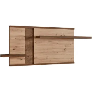 Xora Wandboard , Eichefarben, Eiche Artisan , Holzwerkstoff , 175x69.6x21.2 cm , Holzmöbel, Wohnwände Holz, Wohnwand Serien Holz