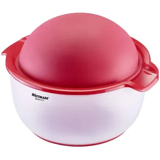 Westmark Granatapfel Entkerner/Entsafter, 3-teilig, Kunststoff/Silikon, Buzzer, Transluzent/Rot, 51612260