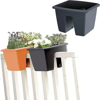 RESPANA RAILING 13L Topf, Abmessungen (mm) 398x298x209, Farbe Anthrazit