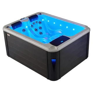 Outdoor Acryl Spa Whirlpool Whirlwanne Hydromassagewanne Relaxpool 190x150 cm