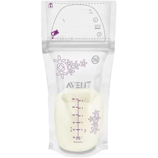 Philips Avent Breast Milk Bags SCF603/25 Beutel zum Aufbewahren von Muttermilch 25x180 ml
