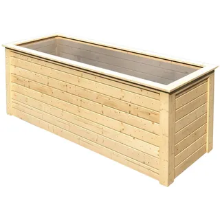 Karibu Hochbeet 244 x 94 x 92 cm Khaki