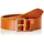 Singi Belt Kunstleder 4 cm leather cognac 75 cm