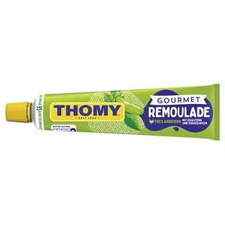 THOMY Gourmet Remoulade, 200ml Tube, 1er Pack (1 x 200ml) | Leckere Sauce aus Kräuter-Mayonnaise, ideal zu Fisch