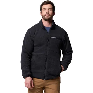 Columbia Herren Rugged Ridge Hochflor Full Zip Full Zip Fleecejacke, Schwarz, XL