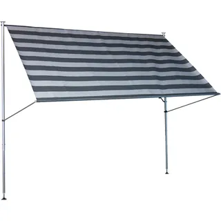 Angerer Klemmmarkise Premium 150 x 170 cm grau