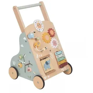 Tooky Toy: Holz-Lauflernhilfe mit Motorikbrett