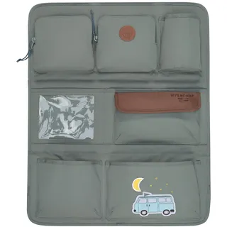 Lässig Autoorganizer Autorücksitzorganizer Rücksitztasche für Auto zum Hängen zusammenklappbar 55 cm/Car Wrap-to-Go Adventure Bus