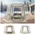 Pop-up-Bubble-Zelt Beige/Transparent