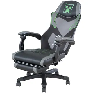 Phoenix Minecraft Gamingstuhl Drehstuhl Grau