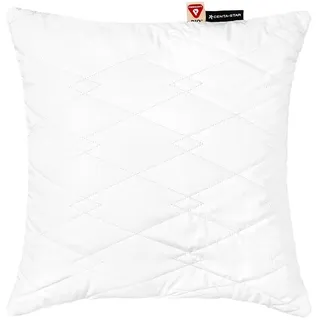 Kopfkissen Centa-Star Royal, 40 x 40 cm, Primaloft® BioTM Kugelfasern, Variable Füllmenge, mit Reißverschluss, Öko-Tex Standard 100 Klasse 1