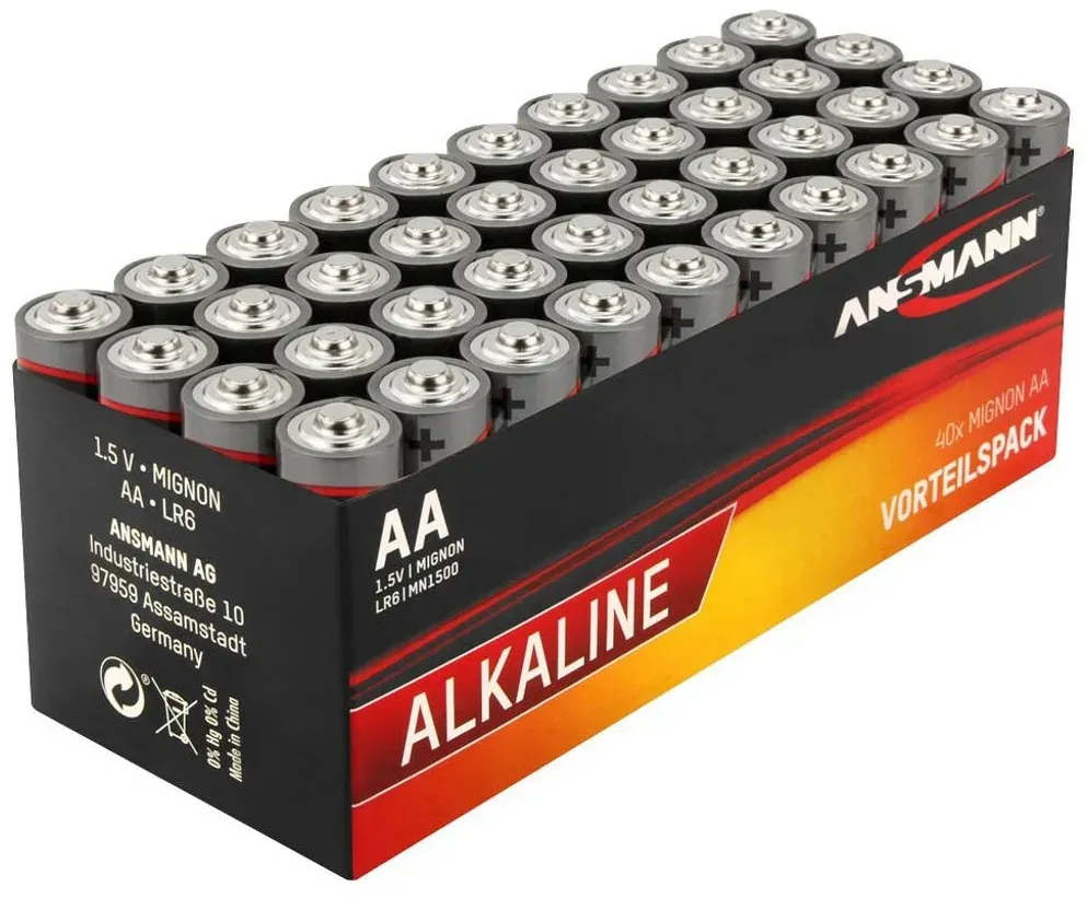 Bild von Batterien Red Alkaline Mignon AA 1,5 V