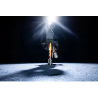 höfats Spin 1500 silber Tischfeuer - Silber