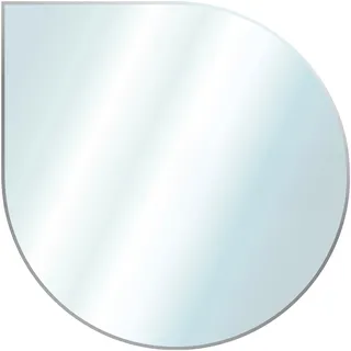 ADURO Glasbodenplatte transparent 110 x 110 cm