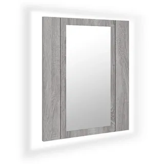 vidaXL Grau Sonoma 40 cm grau LED