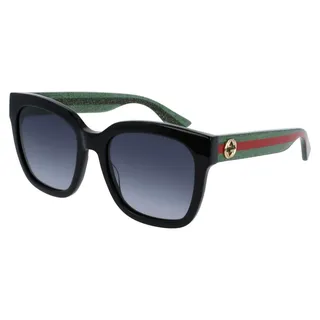 GUCCI Sonnenbrille Sunglasses GG 0034 002 - Schwarz