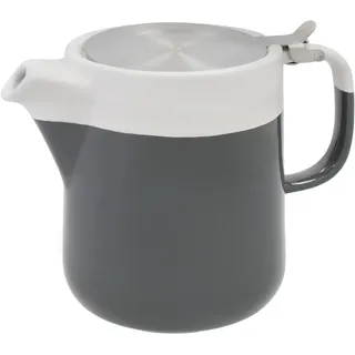 La Cafetière Barcelona Cool Grey Keramik-Teekanne, 1,2 l (4 Tassen)