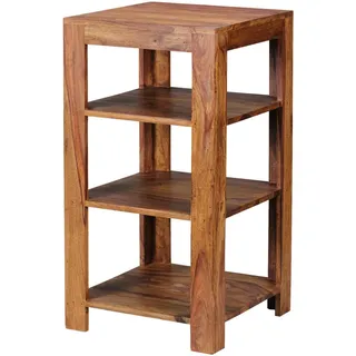 Wohnling Standregal Mumbai 44 x 80 x 44 cm Braun