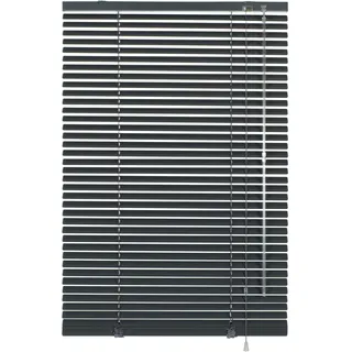 GARDINIA Aluminium-Jalousie 40 x 175 cm Schiefergrau