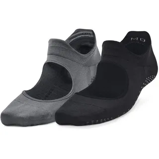 Under Armour Breathe Balance Socken Damen 002 - black/pitch gray/jet gray S (31.5-36.5)