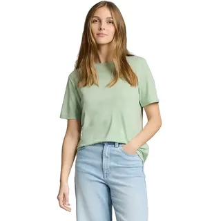 Tom Tailor Modern Fluent Kurzarm-t-shirt - Light Matcha Green - L