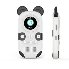 RUIZU 16GB MP3 Player Kinder Bluetooth 5.0 mit kopfhörer Lautsprecher Unterstützt UKW-Radio, Wecker, EIN-Tasten-Aufnahme, Stoppuhrfunktion