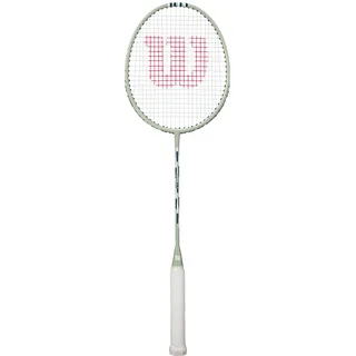 Wilson Impact Badminton Racket, G3 (4), Grau/Weiß