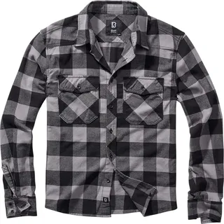 Brandit Textil Brandit Check Shirt Black-Charcoal 3XL