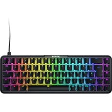 Fnatic Gear | STREAK65 | mechanische Gaming-Tastatur mit LED RGB-Hintergrundbeleuchtung - Fnatic Speed Silver-Schalter - kleine, kompakte und tragbare Tastaturbelegung (65%) (DE-Layout; QWERTZ)