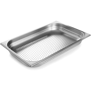 Lacor GN BEHÄLTER GELOCHT 1/1 530X325X100 INOX, Metall