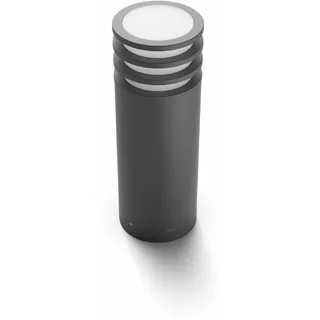 Philips Sockelleuchte Aluminium 40,0 cm E27 806 lm IP44 anthrazit
