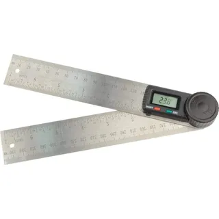 Brüder Mannesmann Werkzeuge Brüder Mannesmann digitaler Winkelmesser, 200 x 200 mm 360° °