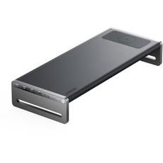 Bild 675 USB-C Docking Station (12-in-1) Monitor Stand, Wireless) Grey