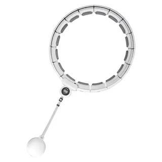 Trizand 25254 Hula-Hoop-Reifen mit Gewichten, weiß