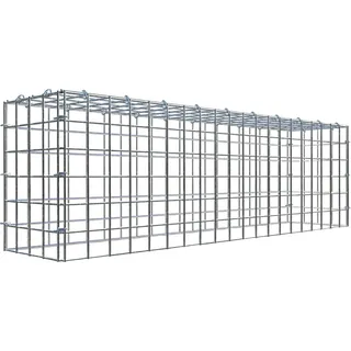 Gabiona C-Ring-Gabione-Anbaukorb Typ 3 30 x 100 x 20 cm Maschenw 5 x 5 cm