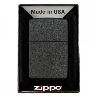 Zippo Sturmfeuerzeug black crackle