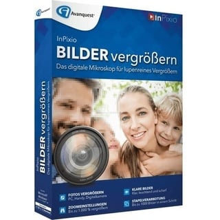 InPixio Bilder vergrößern