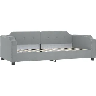 vidaXL Tagesbett 90 x 200 cm grau