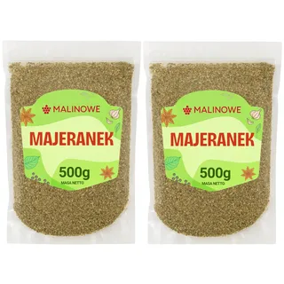 MALINOWE GETROCKNETES MARJORAMBLATT, AROMATISCH INTENSIV PREMIUM 2x500g