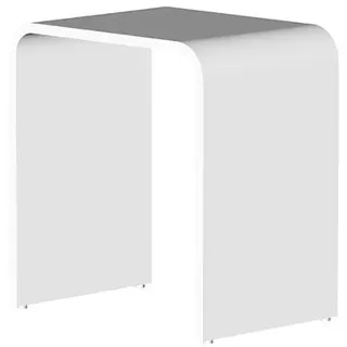 Steinberg Duschhocker Serie 430 MineoStone weiß 400x300x430mm