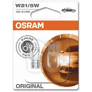 Osram Original Line Halogenlampen W21/5W 12 V 2 St.